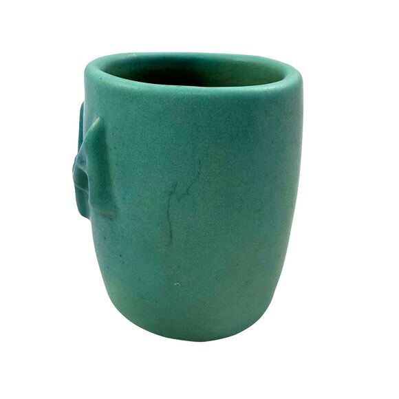 Van Briggle Ming Blue ANA American Numismatic Association Mug Colorado Pottery - Picture 2 of 9